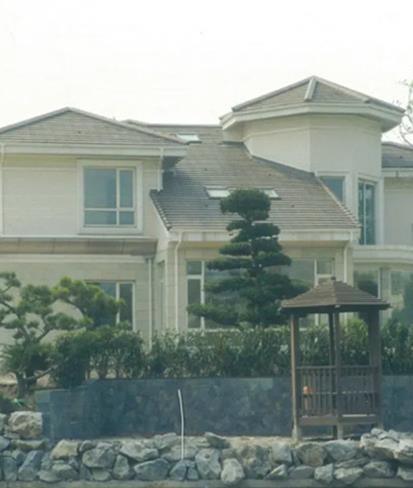 别墅屋面瓦应用